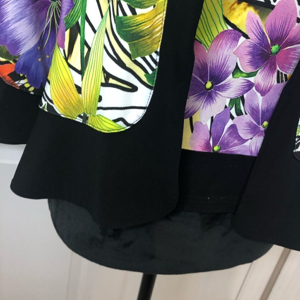 Joseph Ribkoff floral print jacket and shell tank top set, size 6 - Picture 4 of 16